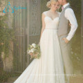 Sweetheart Lace Appliques Sashes Court Train Corset Wedding Dress